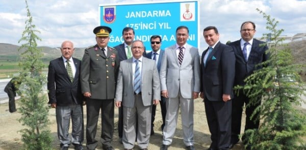 JANDARMA TEŞKİLATININ 175. KURULUŞ YILDÖNÜMÜNDE BOZÜYÜK’E 450 ÇAM FİDANI