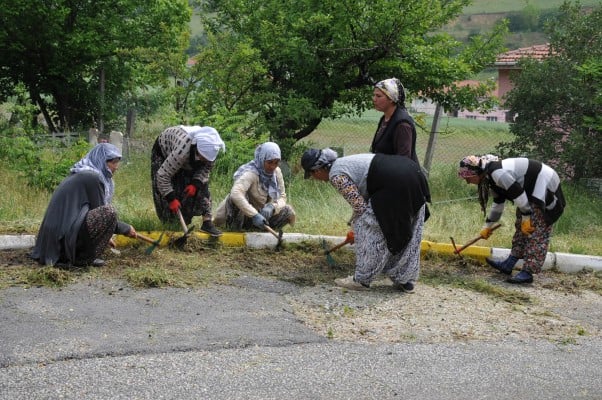 Mezarlıkta Temizlik Çalışmaları 5