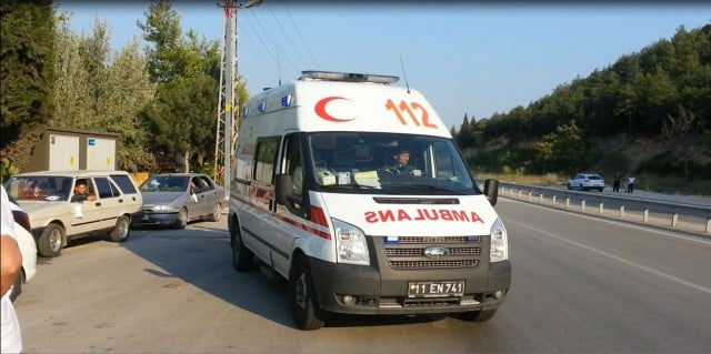 düğün konvoyunda kaza 7