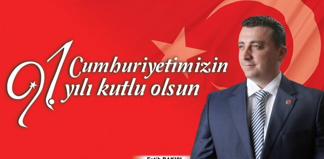 Bşk- 29 Ekim Cumhuriyet Bayramı Mesajı 2014