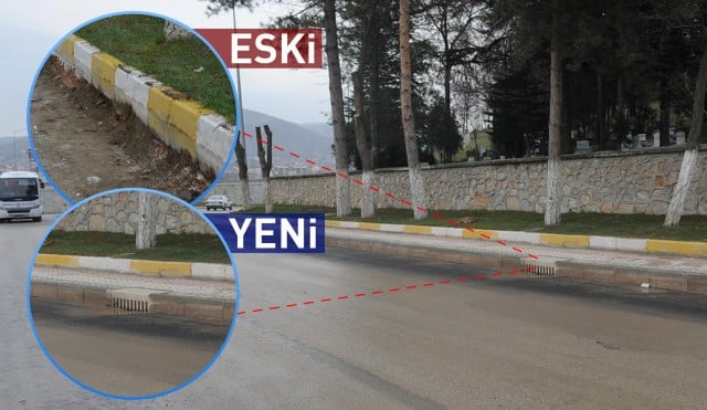 Saraycık Caddesi Kaldırım Tamiratı 1
