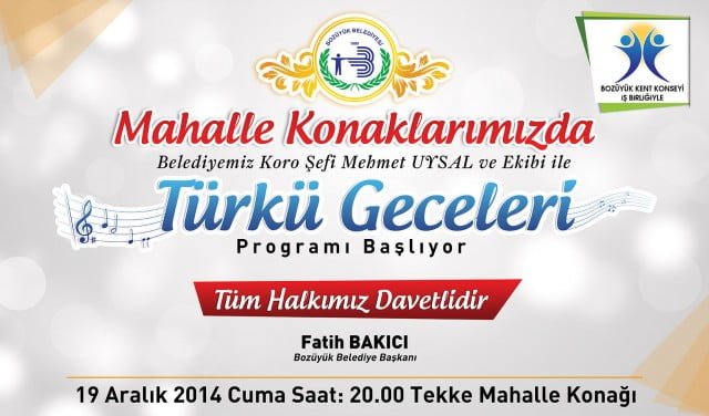 Türkü Geceleri Başlıyor 1