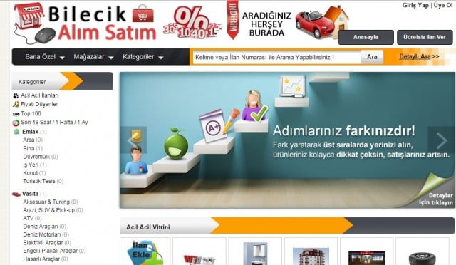bilecik alım satım