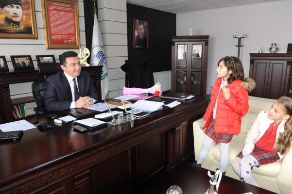 Bşk- Öğrenciler Saffet Şeker İlkokulu Ziyaret 2