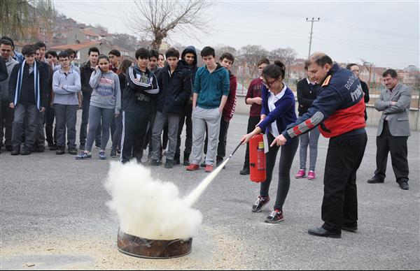 İtfaiye Fen Lisesi Yangın Eğitimi 6