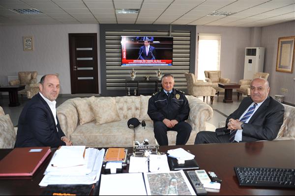 Bşk Vekili Ayhan Ersoy İl Emniyet Müd Veda Ziyareti 1