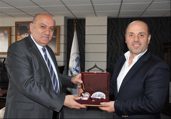 Bşk Vekili Ayhan Ersoy İl Emniyet Müd Veda Ziyareti 2