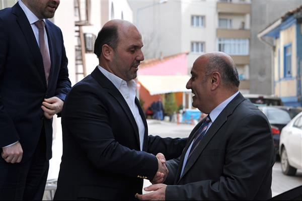Bşk Vekili Ayhan Ersoy İl Emniyet Müd Veda Ziyareti 3