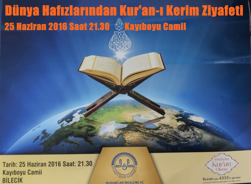 Kayıboyu Kur'an ziyafeti