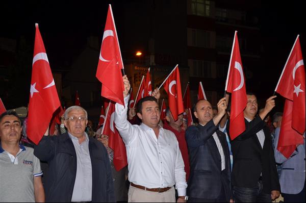 Bşk- Demokrasi Nöbetine Katılanlara Teşekkür 1