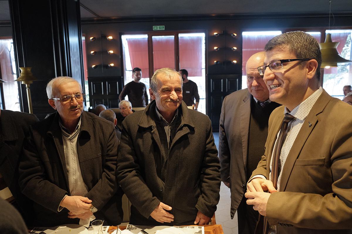 Rektör İbrahim Taş Muhtarlarla Kahvaltıda Buluştu (3)