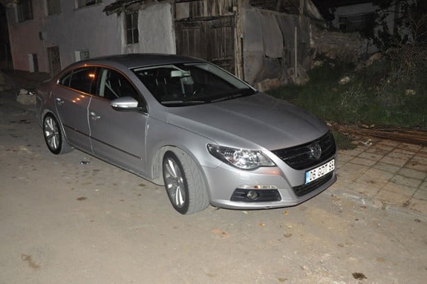 İstanbul'da çalınan otomobil bilecik'te bulundu (1)