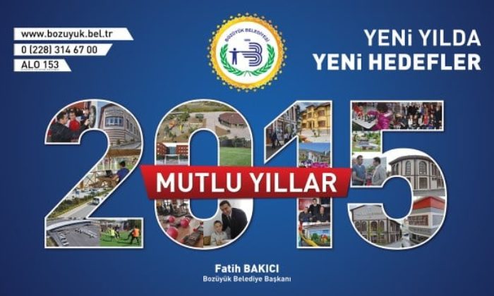 BAŞKAN BAKICI YENİ YILI KUTLADI