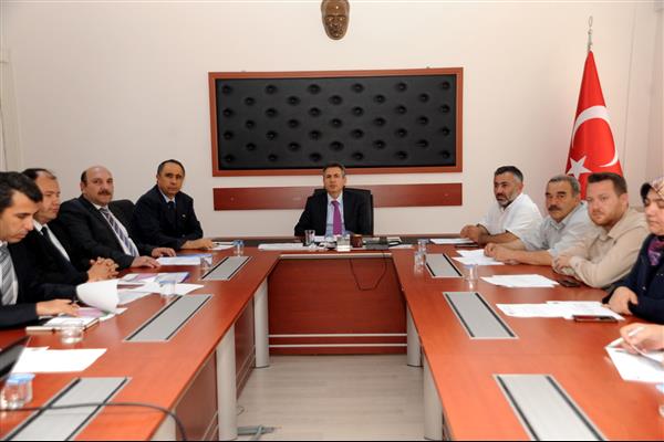 BİLECİK’TE İL ENCÜMEN TOPLANTISI