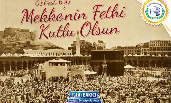 BAŞKAN BAKICI’NIN MEKKE’NİN FETHİ YIL DÖNÜMÜ MESAJI