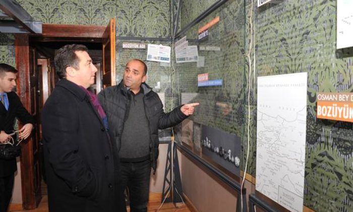 BAŞKAN BAKICI MÜZE ÇALIŞMALARINI DENETLEDİ