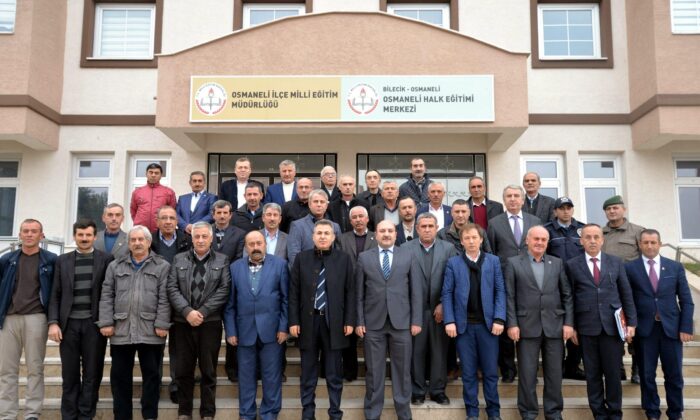 VALİ ELBAN, MUHTARLARLA BULUŞTU