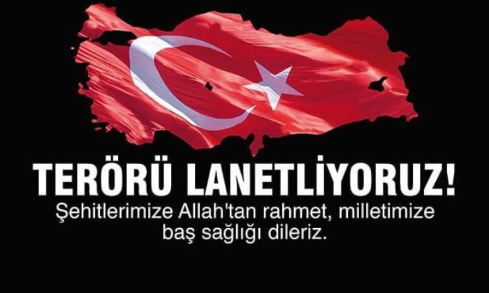  Terörü Lanetliyoruz