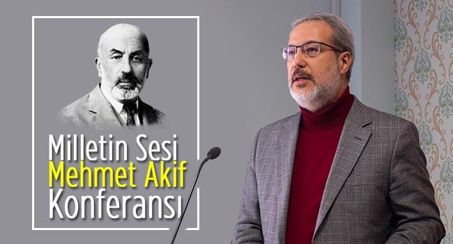 milletin sesi mehmet akif konferansi
