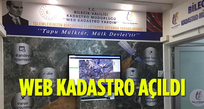 bilecik web kadastro bilecik kadastro mudurlugu tarafından web kadastro yardim masasi kuruldu