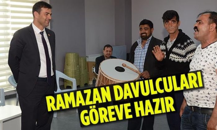 RAMAZAN DAVULCULARI GÖREVE HAZIR