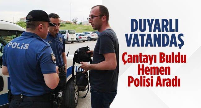 bilecik haber çanta bulan vatandas hemen polisi aradi bilecikte çanta bulundu