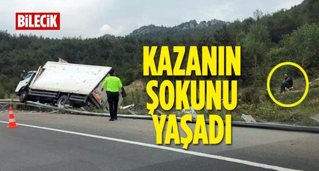 bilecik kamyonet surucusu kazanin sokunu yasadi bilecik kamyonet kazası