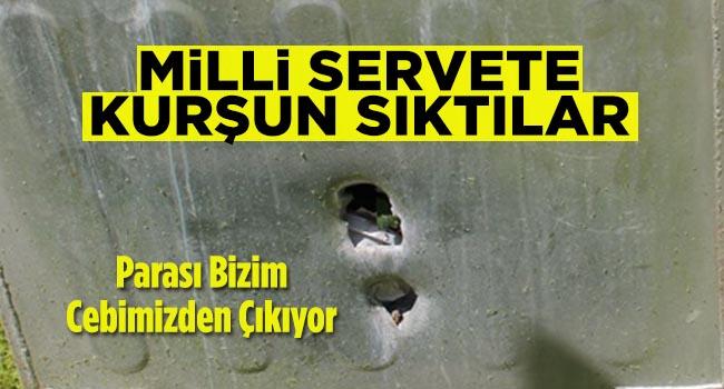 milli servete kursun siktilar yenipazar bilecik milli servet hedef tahtası yapıldı