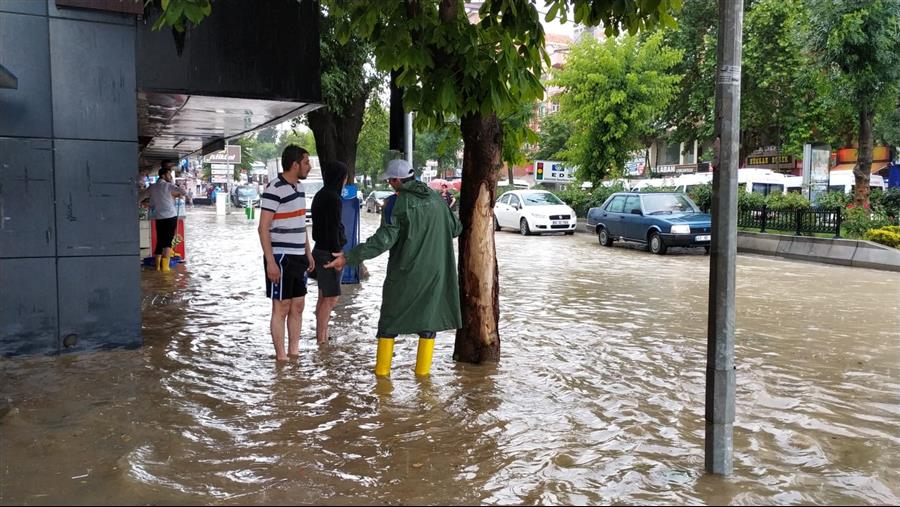 Bilecik'te Kuvvetli Yağış Ve Aynı Manzara 7