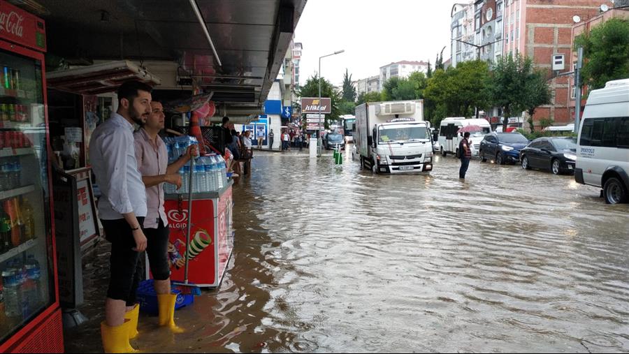 Bilecik'te Kuvvetli Yağış Ve Aynı Manzara 5