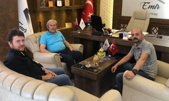Belediye Başkanı Şahin'den Emir İmalat'a Ziyaret Belediye Başkanı Şahin'den Emir İmalat'a Ziyaret