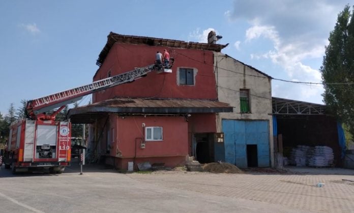 Bilecik'te Değirmende Yangın-3 Bilecik'te Değirmende Yangın-3