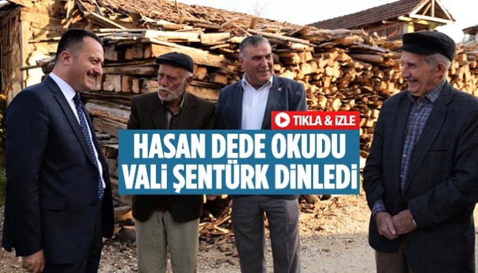 hasan dede okudu vali senturk dinledi