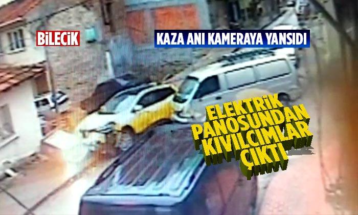 Kazada Elektrik Panosundan Kıvılcımlar Çıktı