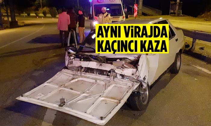 Bilecik’te Aynı Virajda Kaçıncı Kaza