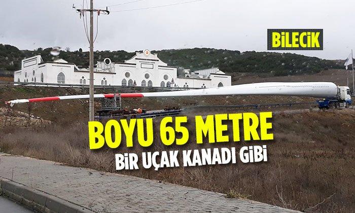 Bir Uçak Kanadı Gibi Boyu 65 Metre