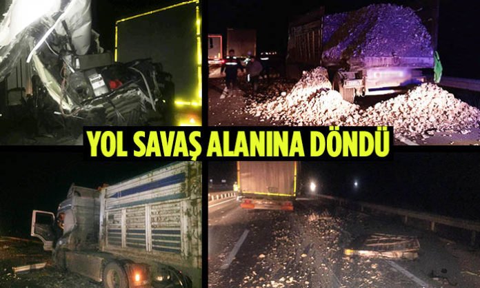 bilecik-haber-yol-savas-alanina-dondu bilecik-haber-yol-savas-alanina-dondu