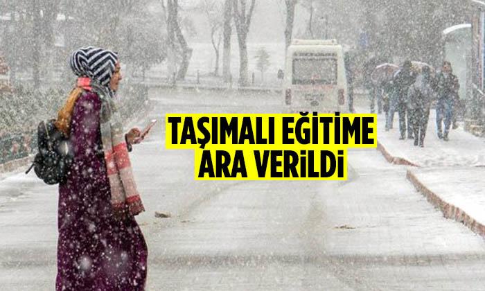 Bilecik’te 4 ilçede Taşımalı Eğitime Ara Verildi