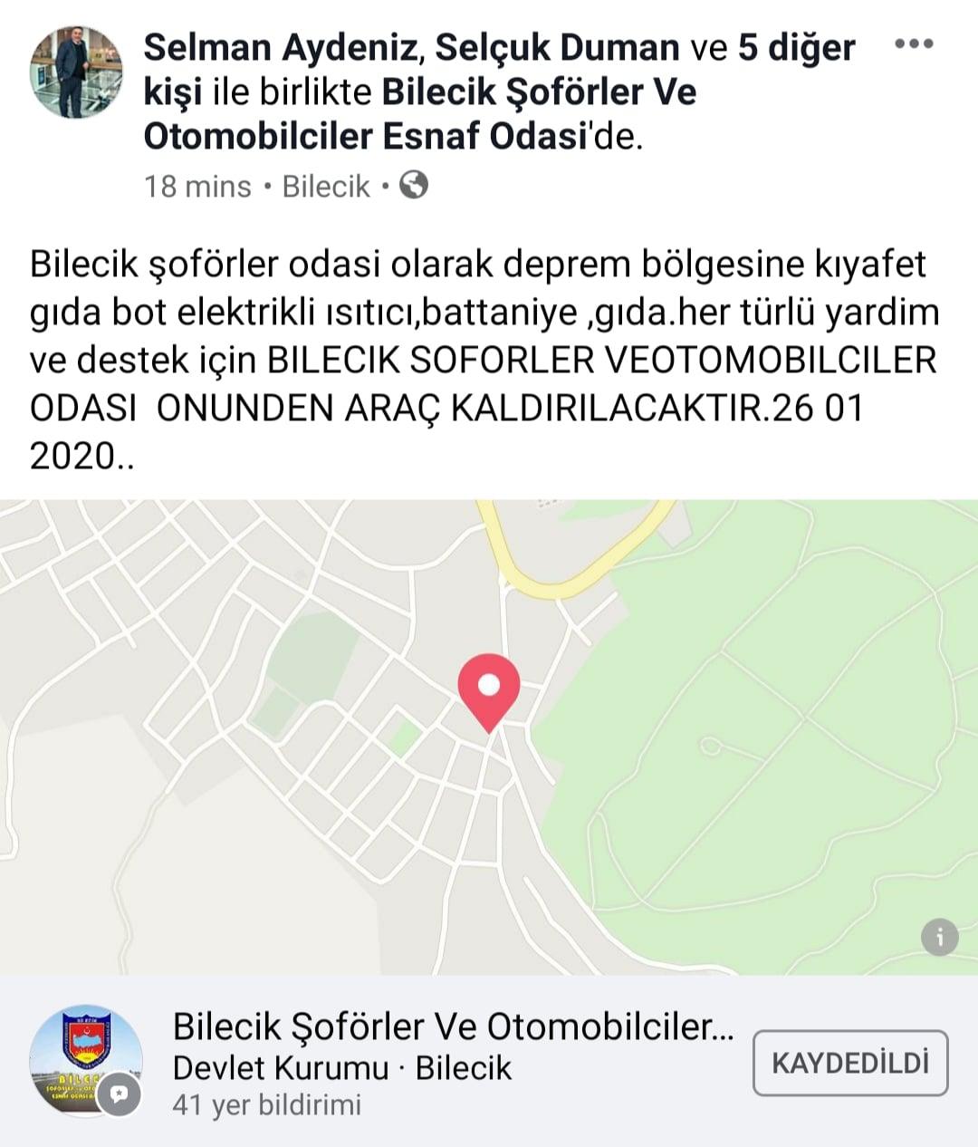 bilecik soforler odasi