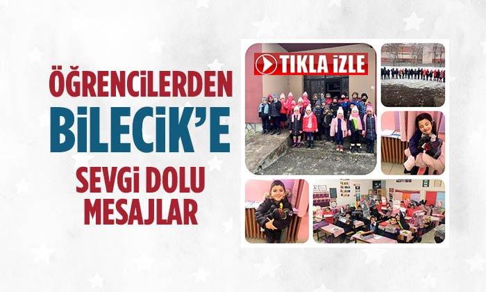 Öğrencilerden Bilecik’e Sevgi Dolu Mesajlar