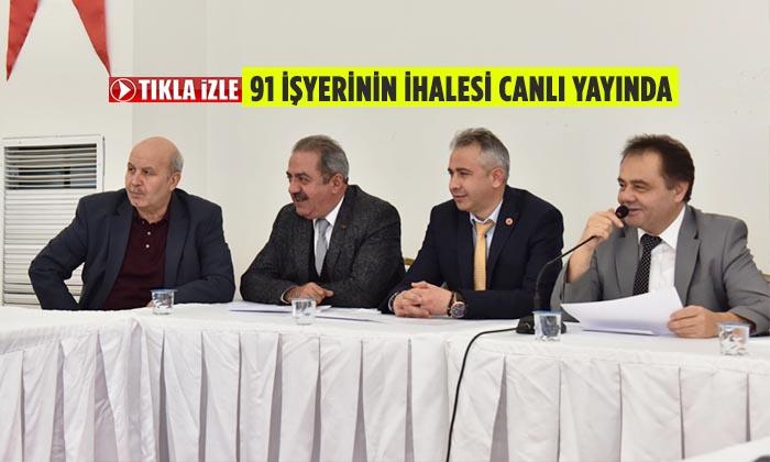 91 İş Yerinin İhalesi Canlı Yayında Gerçekleştirildi