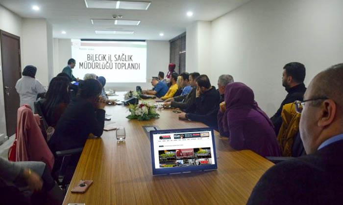 Bilecik İl Sağlık Müdürlüğü Toplandı