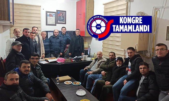 Güneşspor Kulübünde Kongre Tamamlandı