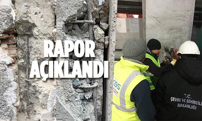 Elazığ Depremi İnceleme Raporu Açıklandı
