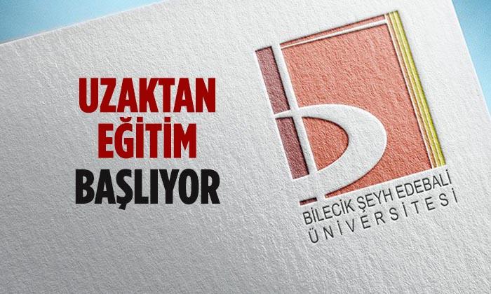 BŞEÜ’de Uzaktan Eğitim Başlıyor