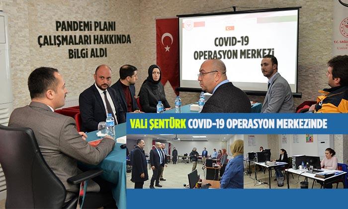 Vali Şentürk, Bilecik’teki Pandemi Planı Çalışmalarını İnceledi