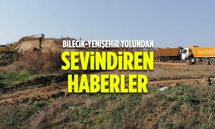 Bilecik-Yenişehir Yolundan Sevindiren Haberler