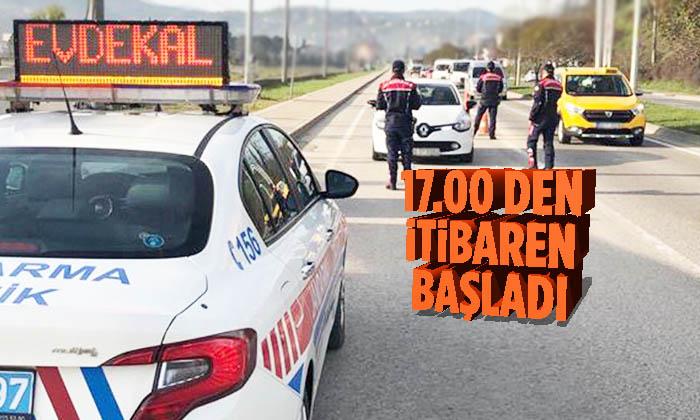 Bilecik’te 17:00’den İtibaren Başladı