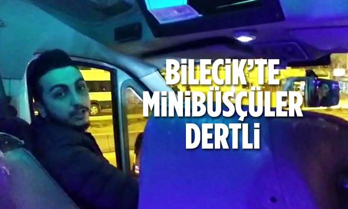 Bilecik’te Minibüsçüler Dertli