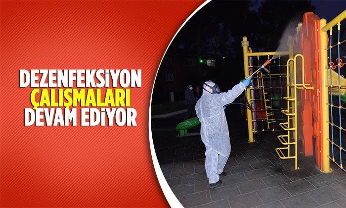 Dezenfeksiyon Çalışmaları Devam Ediyor